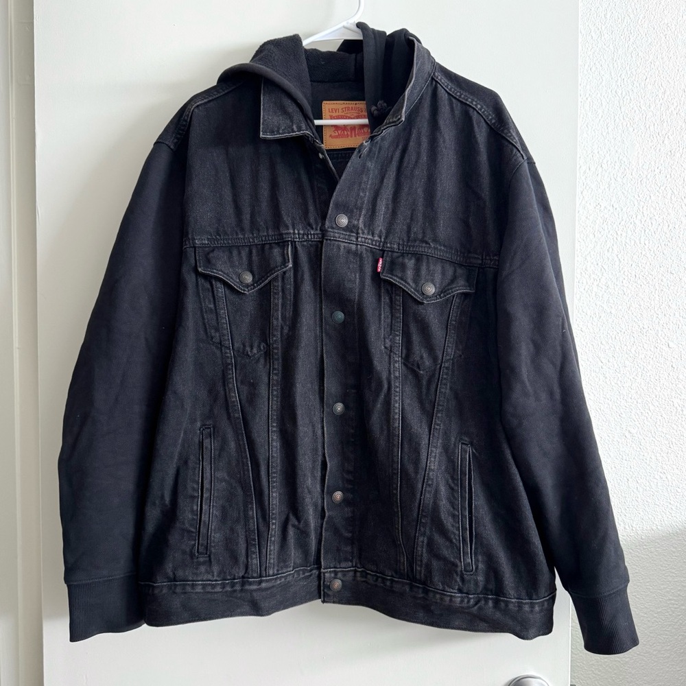 Levi's Classic Black Denim Jacket